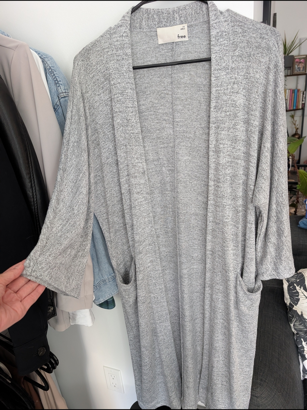 Wilfred Free duster cardigan